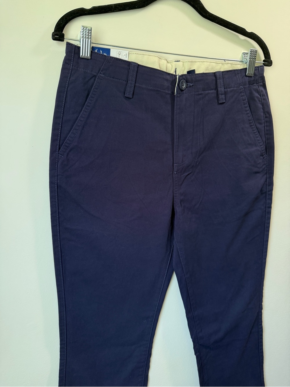 GAP Kids Teen Boys Twill Pants Dark Navy Chino Pants Big Boys size 14/16 - Picture 9 of 9